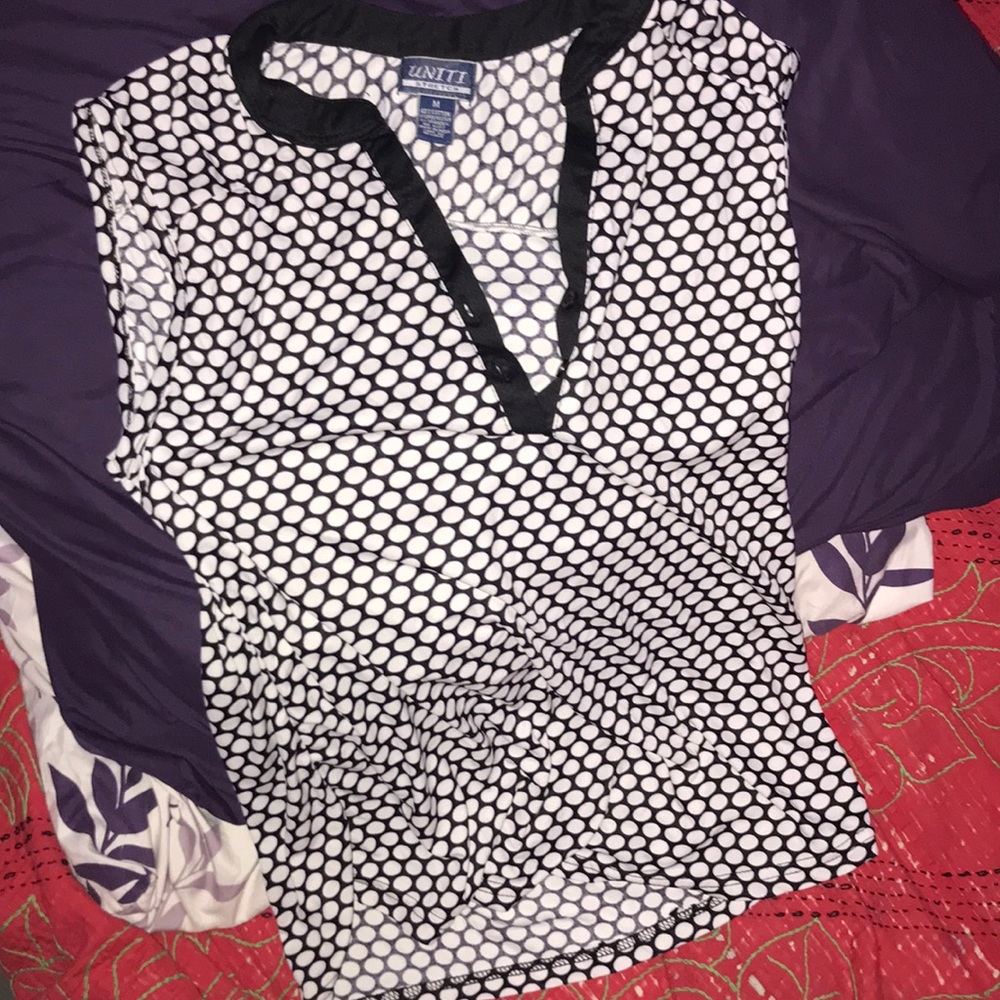 Black and white top
